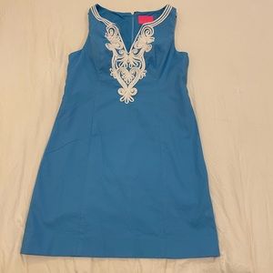 Lilly Pullitzer blue shift dress